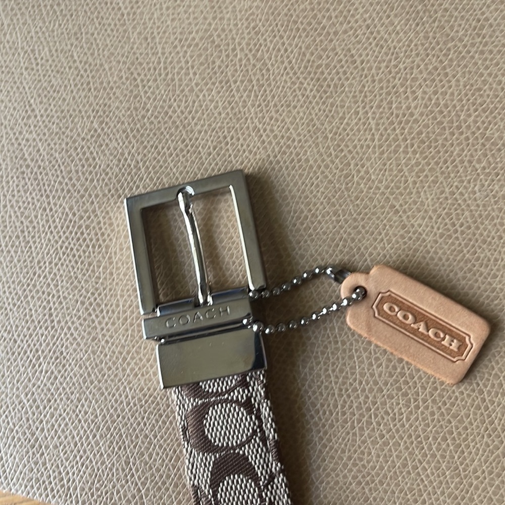 AUTHENTIC COACH Designer logo belt - Picture 7 of 11